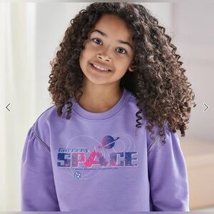 NWT *Discontinued* Disney Space Mountain Tomorrowland ily Sweatshirt Size Large